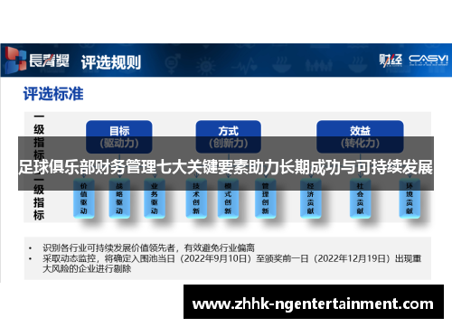 足球俱乐部财务管理七大关键要素助力长期成功与可持续发展